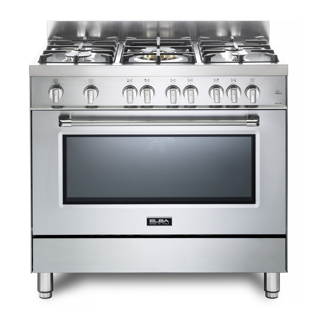 ELBA EXCELLENCE 90CM 5 BURNER GAS COOKER WITH GAS OVEN