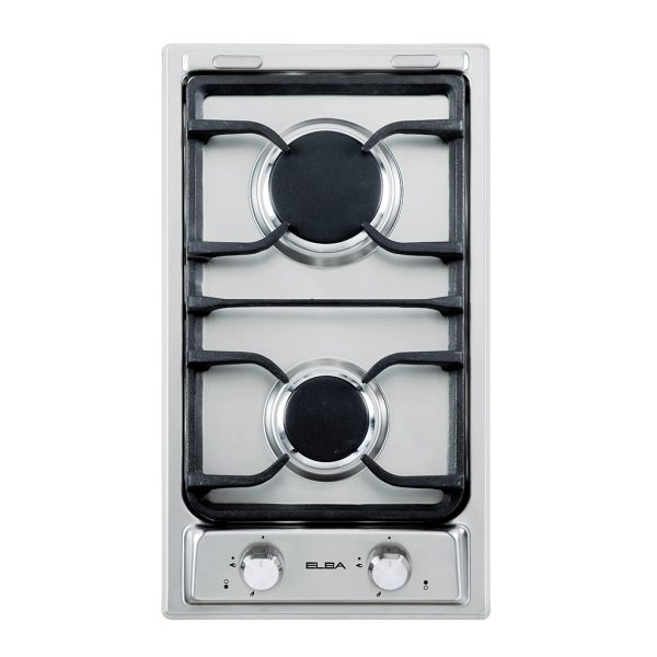 ELBA 30CM 2 BURNER GAS HOB-STAINLESS STEEL