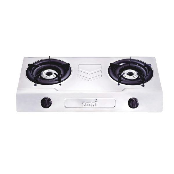 TOTAI 2 BURNER SS TABLETOP GAS STOVE
