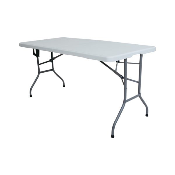 TOTAI 1.8M PLASTIC FOLDABLE TABLE WHITE
