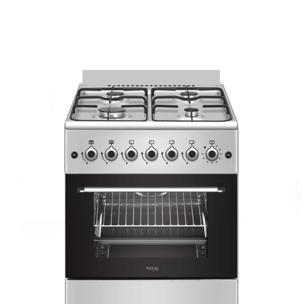 TOTAI TS 60CM 4 BURNER FULL GAS STOVE- STAINLESS STEEL